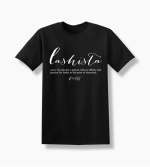 xtreme lashes lashista t shirt front Thumbnail 1